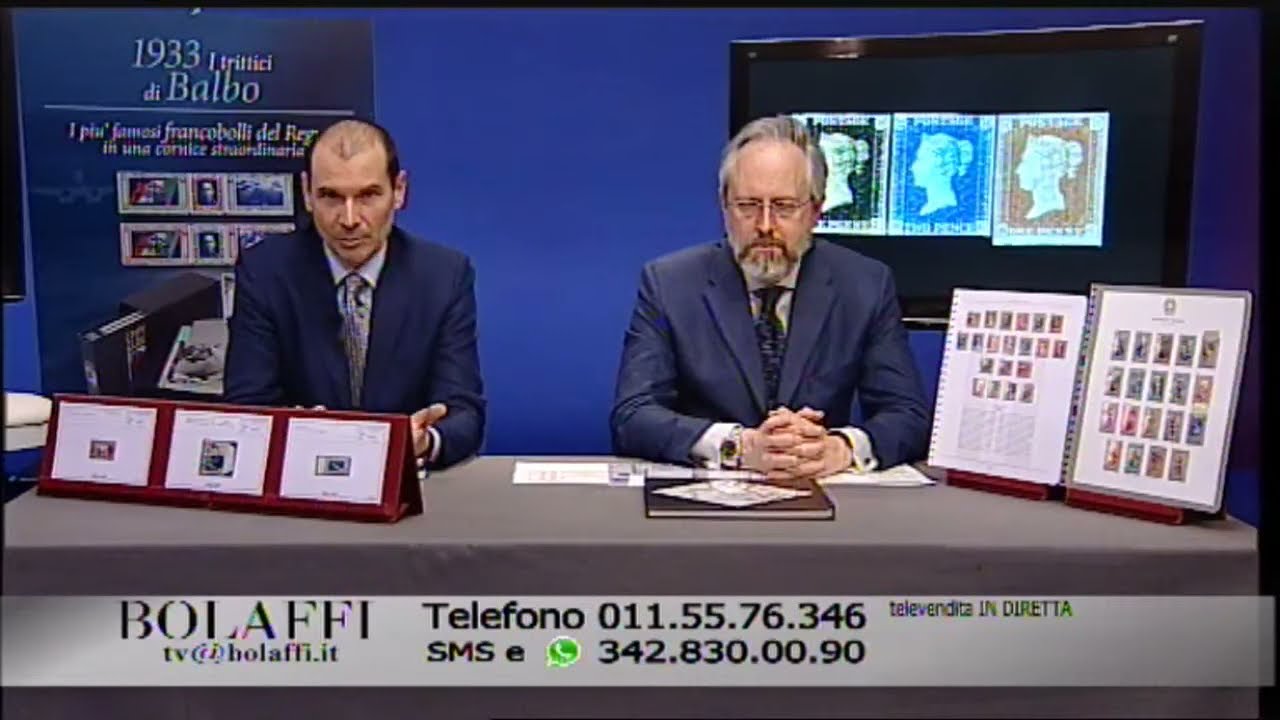 Bolaffi in TV - La Grande Filatelia- Puntata del 19 MARZO 2021