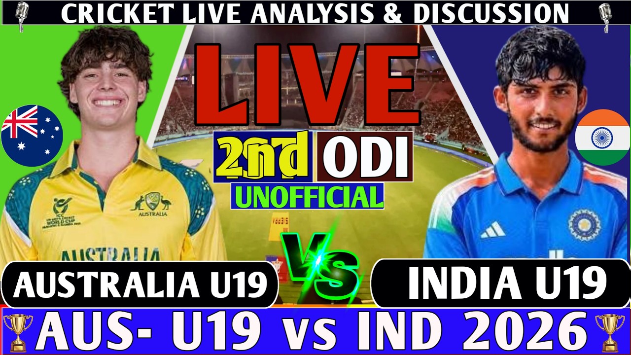 AustraliaU19 vs India U19 2nd Odi! AUS-U19 VS IND-u19 2nd Unofficial odi Analysis Score & Discussion