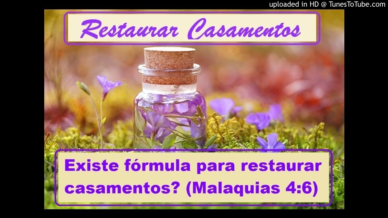 Fórmula mágica - Restaurar Casamentos