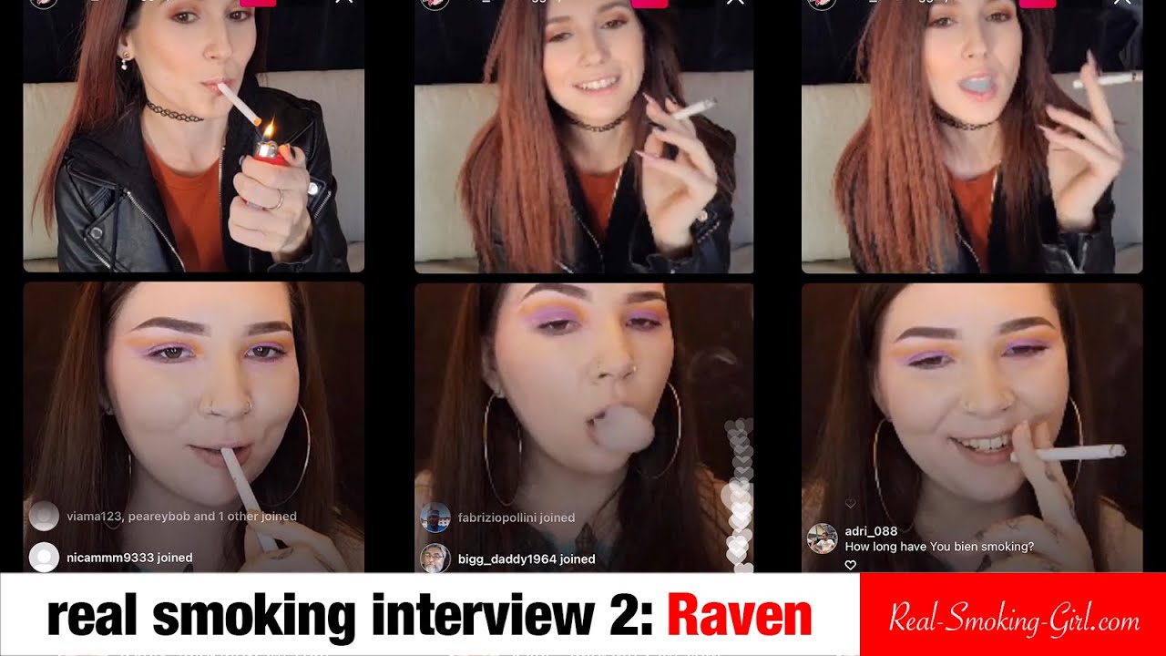 Real Smoking Interview with @smoking_raven_
