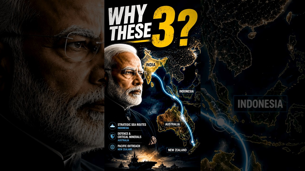PM Modi's 3-Country Tour: The Strategy Everyone Missed
