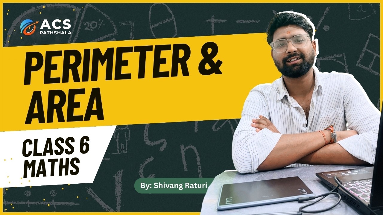 Perimeter and Area in One shot | Class 6 Maths | ACS Pathshala