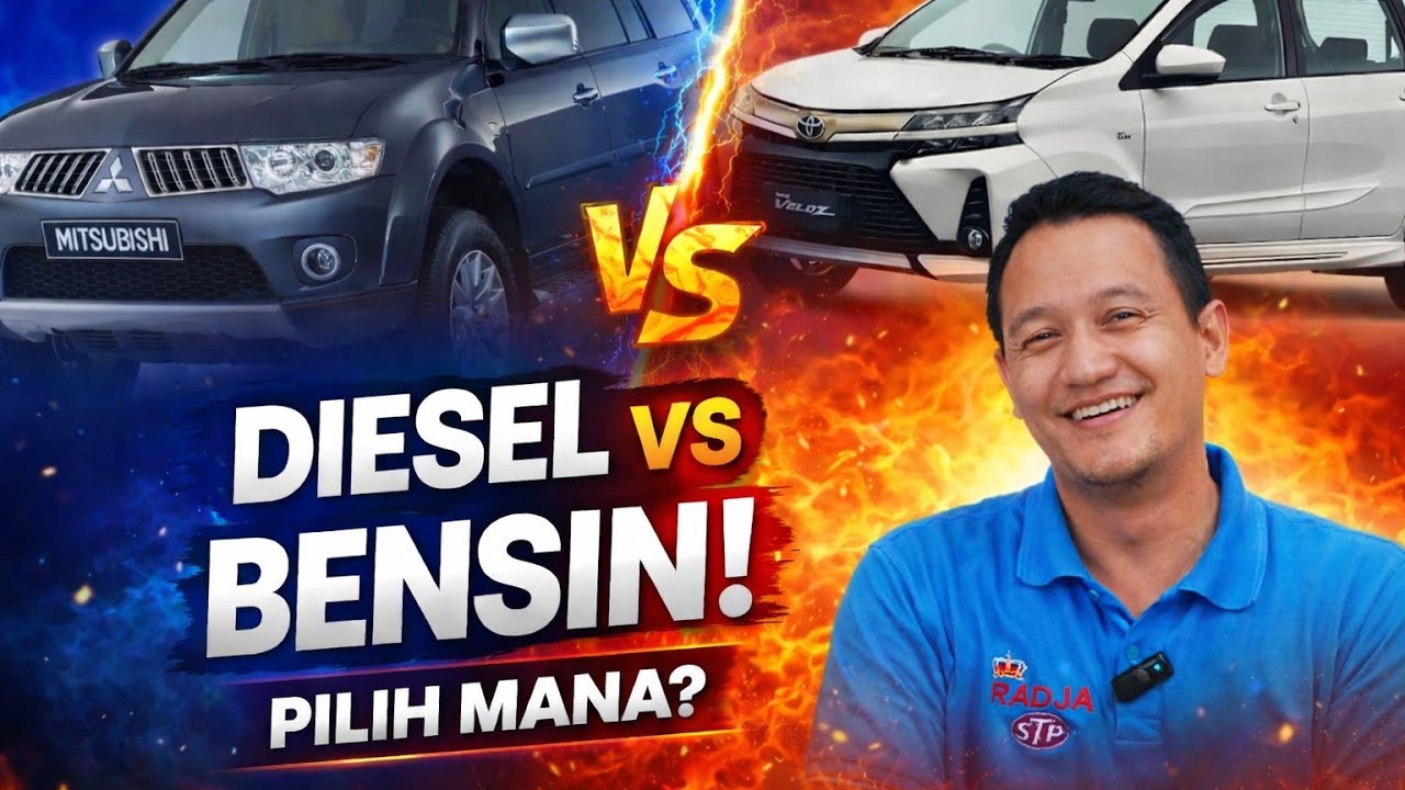 Jangan Salah Pilih! Ini Bedanya Mesin Diesel & Bensin
