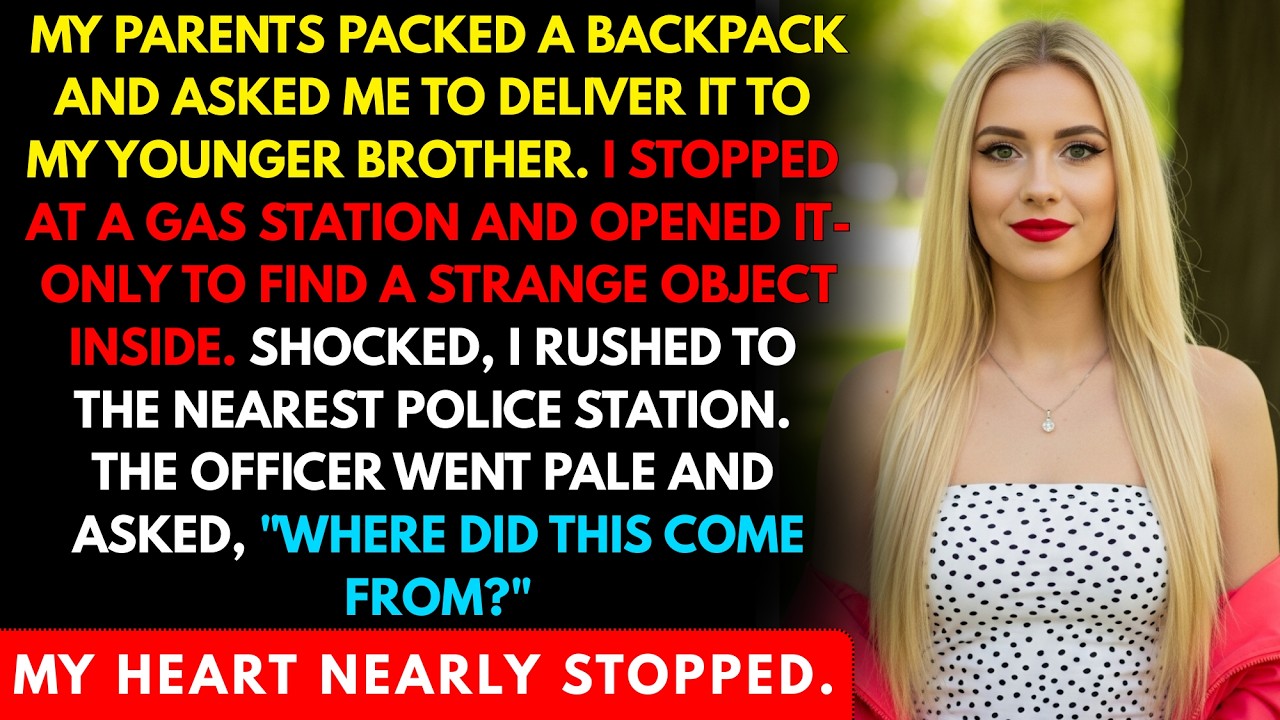 My Mom Said “Don’t Open The Backpack” Before My Brother’s “Accident” — A Police Officer Turned Pale…