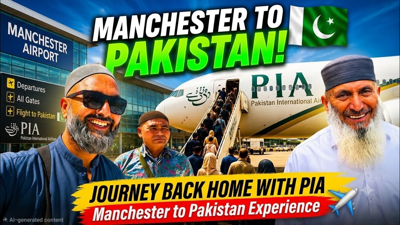 Traveling to Pakistan with My Dad on PIA ✈️ | You Won't Believe What Happened!