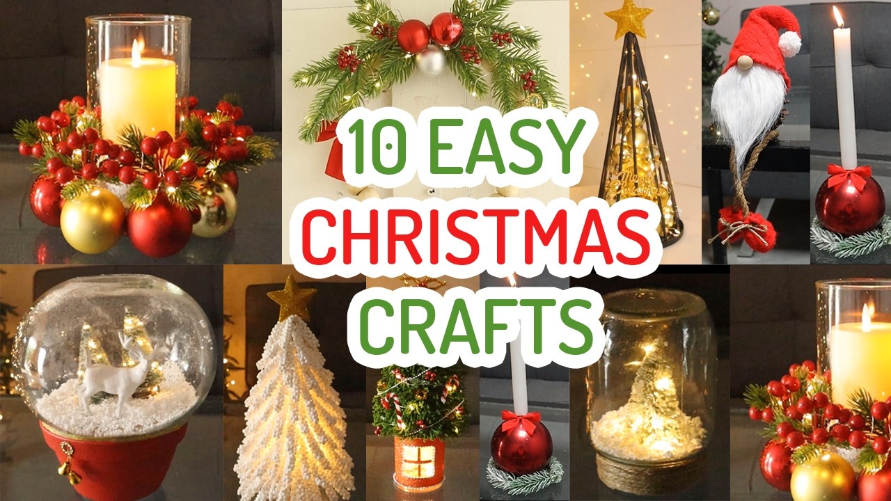 Christmas Craft ideas Easy and Beautiful - 10 Diy Christmas 2027