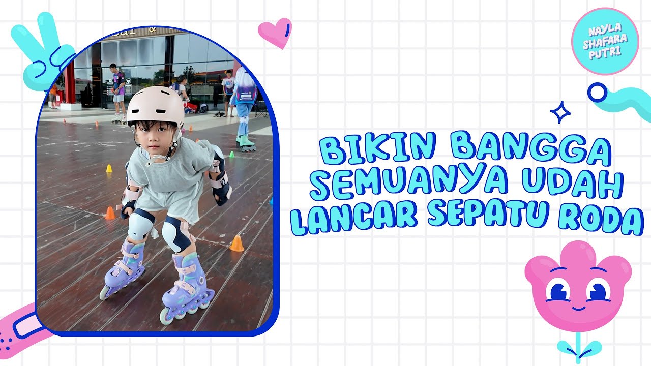 HEBAT BANGET !!! SEMUA 4N-*K ASUH PEREMPUAN MAMA OPI UDAH BISA MAIN SEPATU RODA !!!
