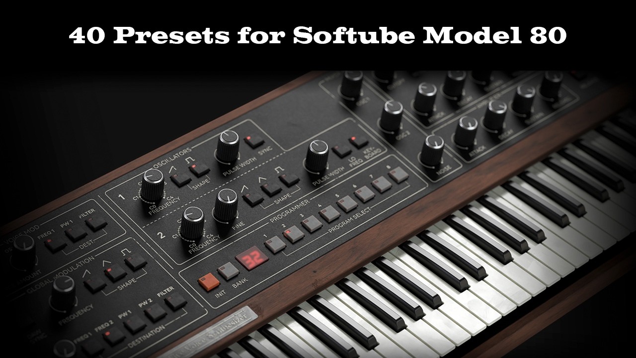Presets for Softube Model 80 No Talking