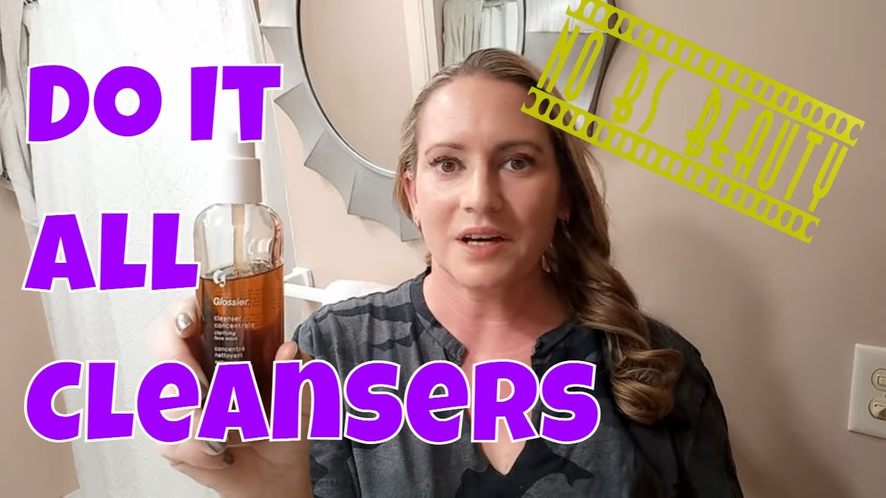 Favorite Single Step Cleansers - Gentle Facial Cleansers That Do It All - Fragrance Free!