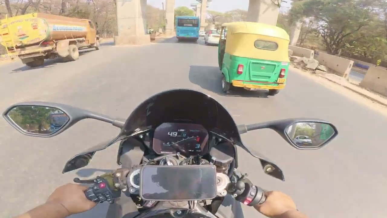 03Mar2026 - BMW S1K Bangalore Biker - Daily Ride - BMW JSP Motorrad Koramangala To Home