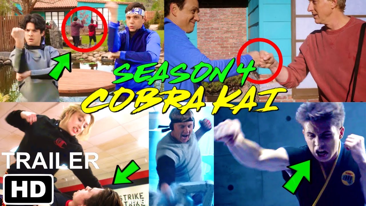 COBRA KAI SEASON 4 TRAILER Full BREAKDOWN - ALL Hidden Clues + Easter Eggs DISCOVERED!
