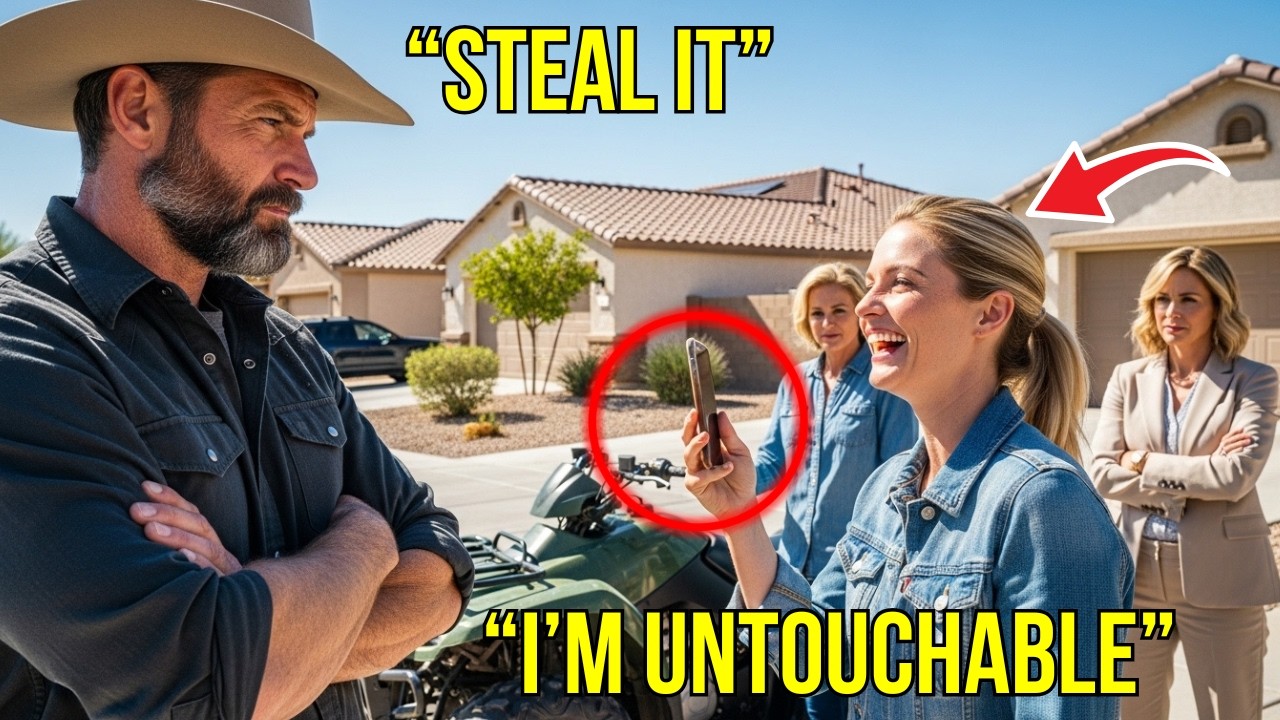 HOA Karen Raised a Spoiled Thief — She Took My ATV and Ended Up Arrested