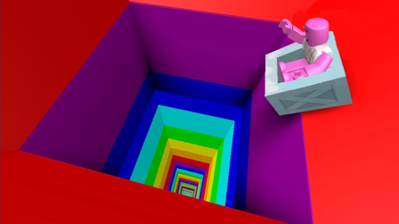 [로블록스(Roblox)] 박스타고 999999Km 구멍으로 쏘옥!! 너무 너무 말을 안듣는 박스에요!!(Ride a Box Down) 간단 리뷰 & 플레이 영상