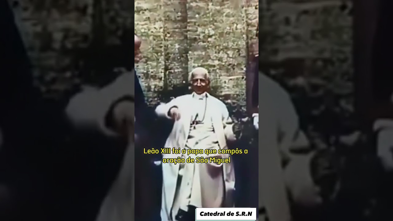 O PRIMEIRO PAPA CAPTURADO EM V&Iacute;DEO