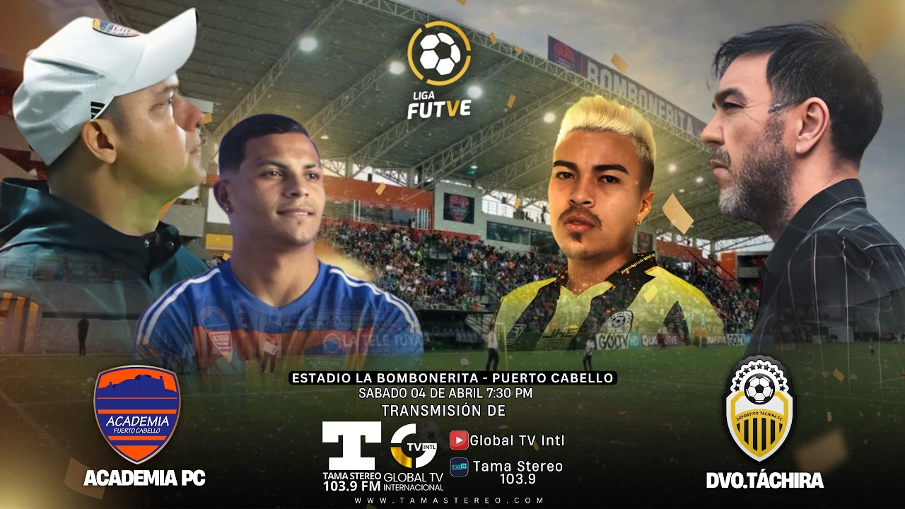 ACADEMIA PC VS DVO T&Agrave;CHIRA  | TAMA STEREO 103.9 FM 04/04/2026