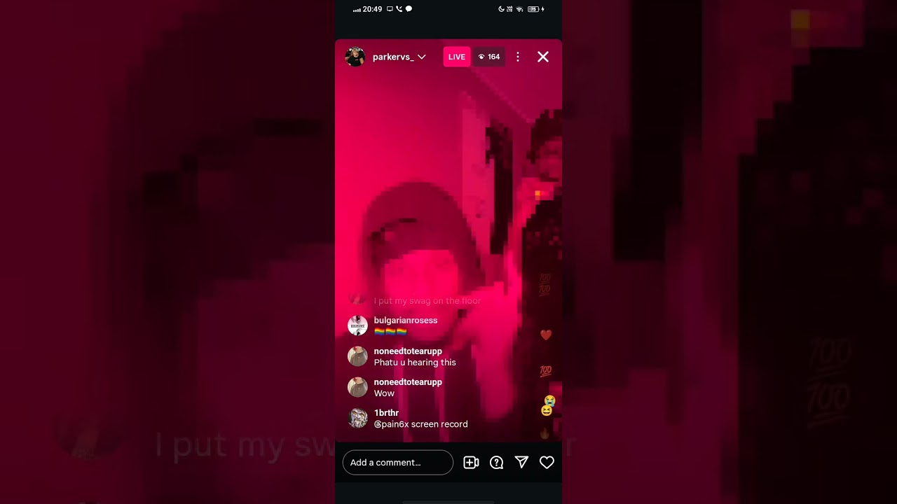 PARKERVS INSTAGRAM LIVE PLAYING CRAZY UNRELEASED 