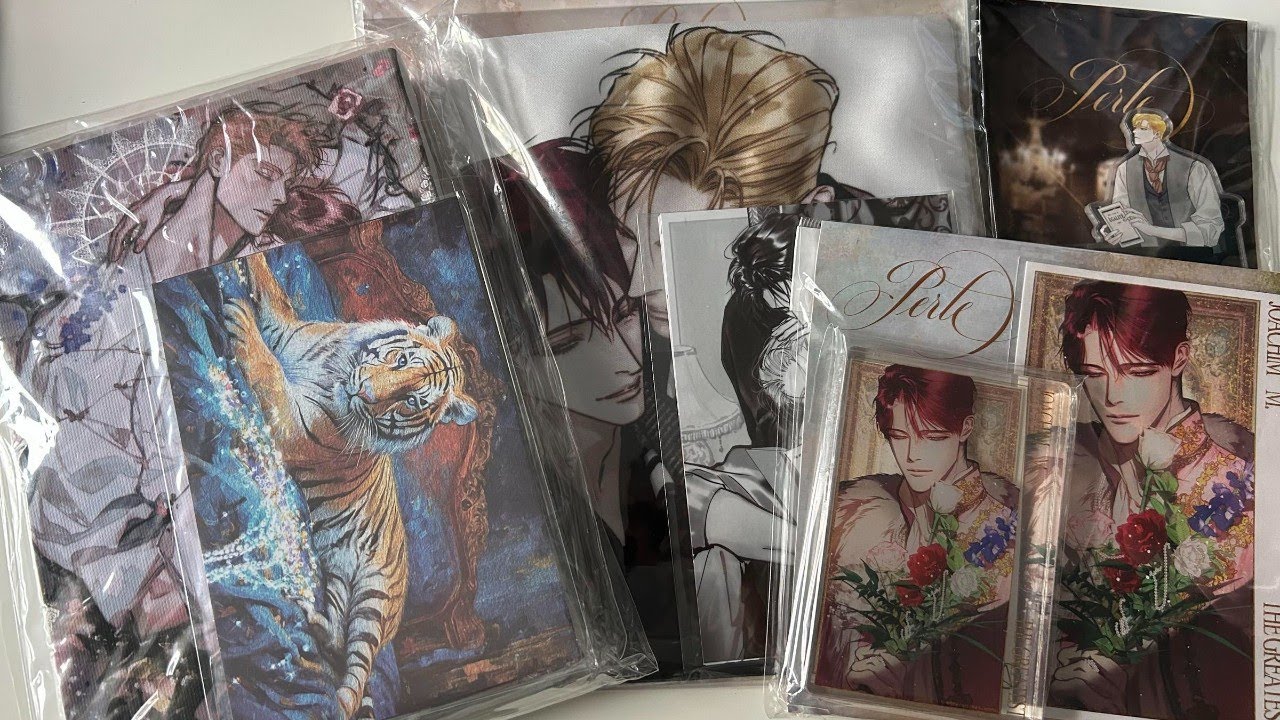 BL Unboxing - Perle X Mofun (펄 X 모펀) Goods