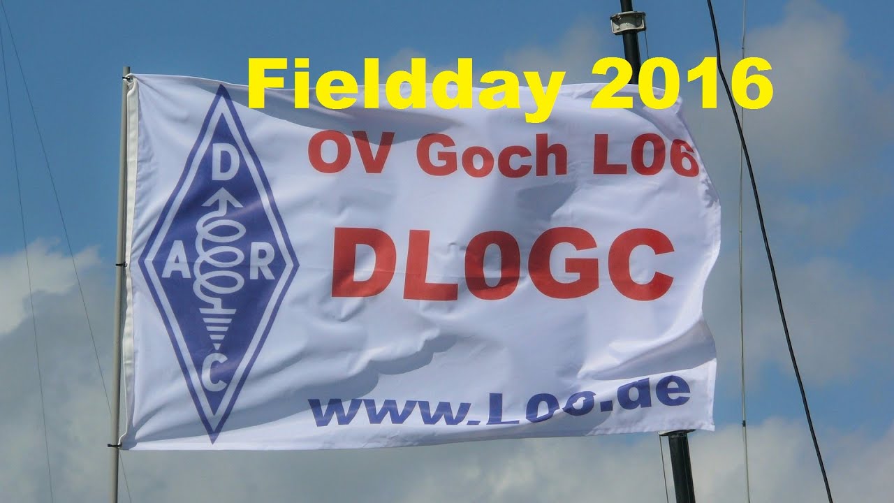 DL0GC /P  Fieldday 2016 vom OV Goch L06