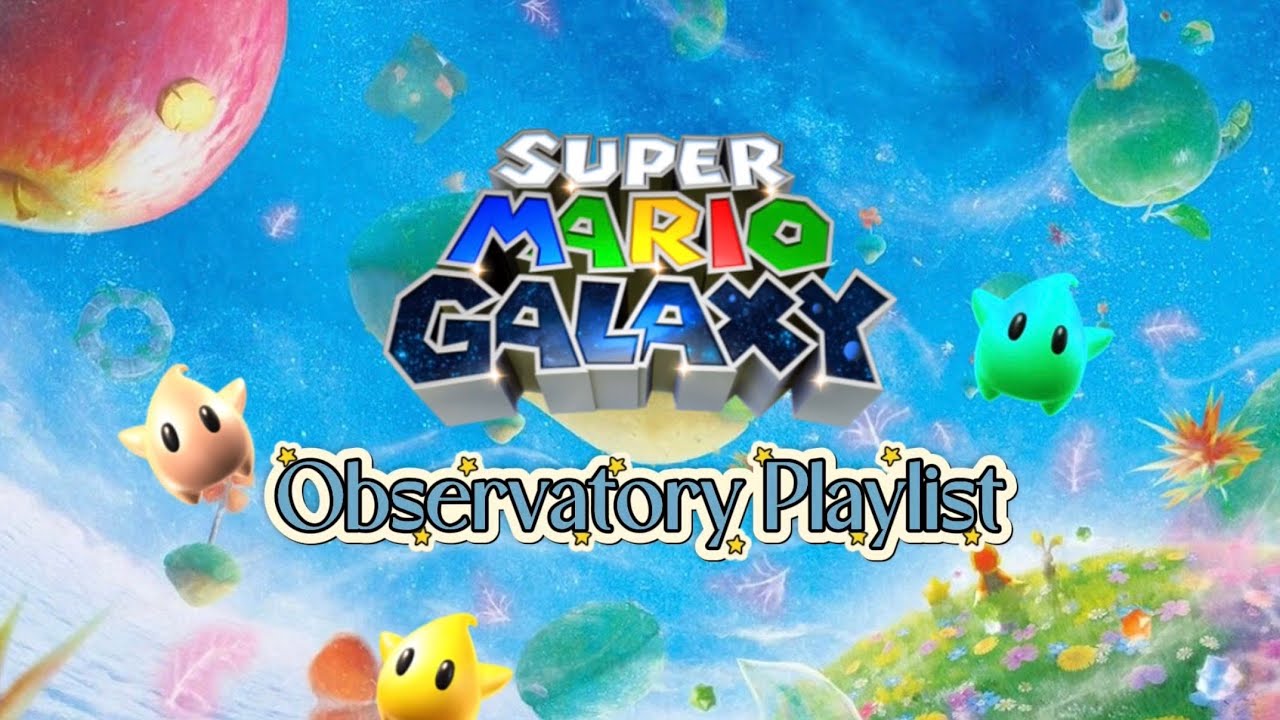 🎧pov: you’re studying in Rosalina’s Comet Observatory💫🪐🔭🌌[cozy & relaxing nintendo lofi study music]