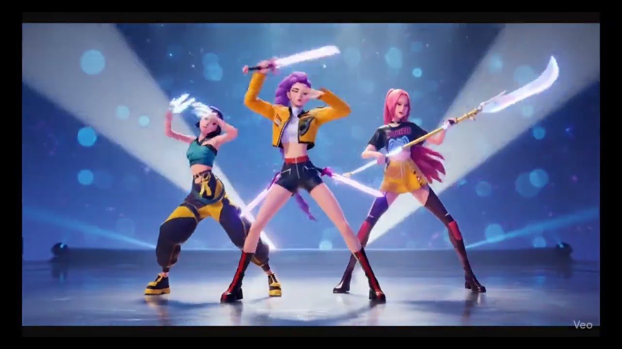 ❤ BEST!! K-Pop Demon Hunters Sword Dance | Golden