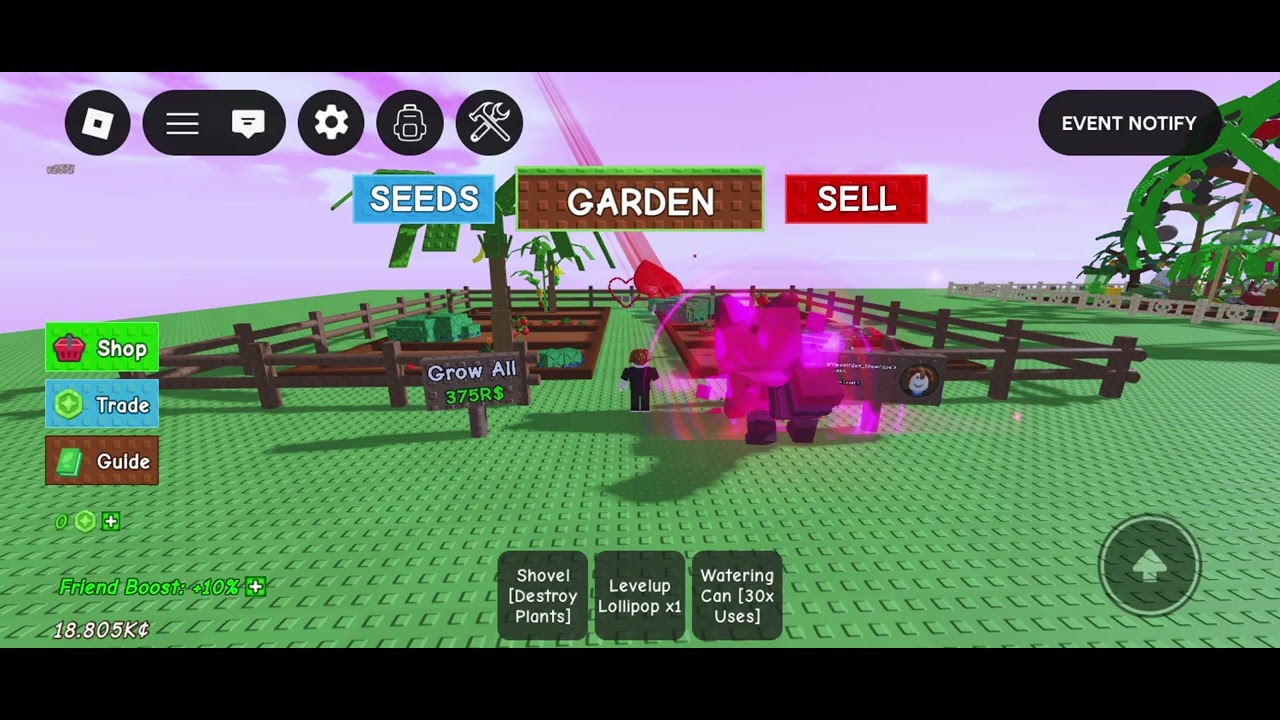 Grow a garden ep3