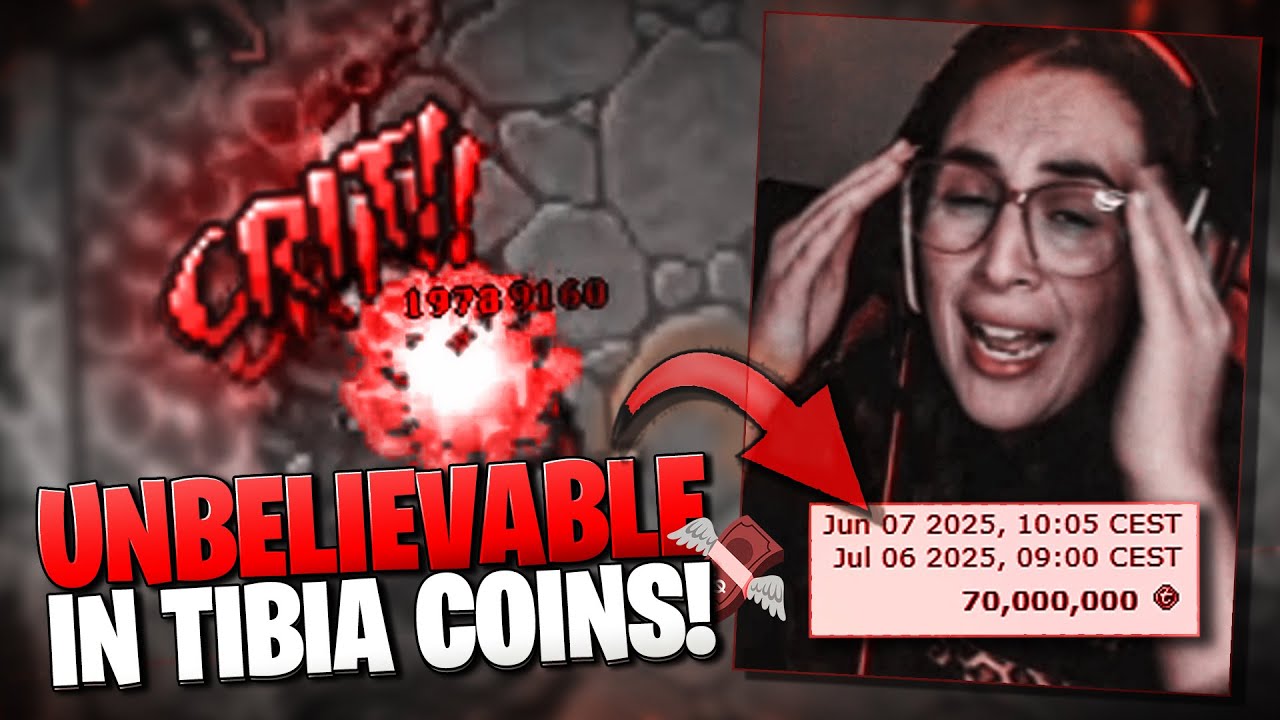 THIS WAS THE MOST EXPENSIVE ADVERTISEMENT IN ALL OF TIBIA! | THE CLIENT CRASHING ALL DAYS AGAIN...
