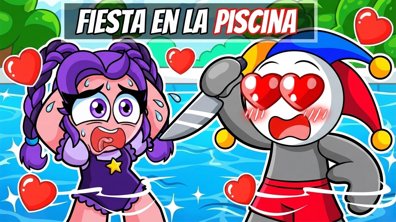 ATRAPADA con un FAN LOCO en una FIESTA de la PISCINA en ROBLOX!