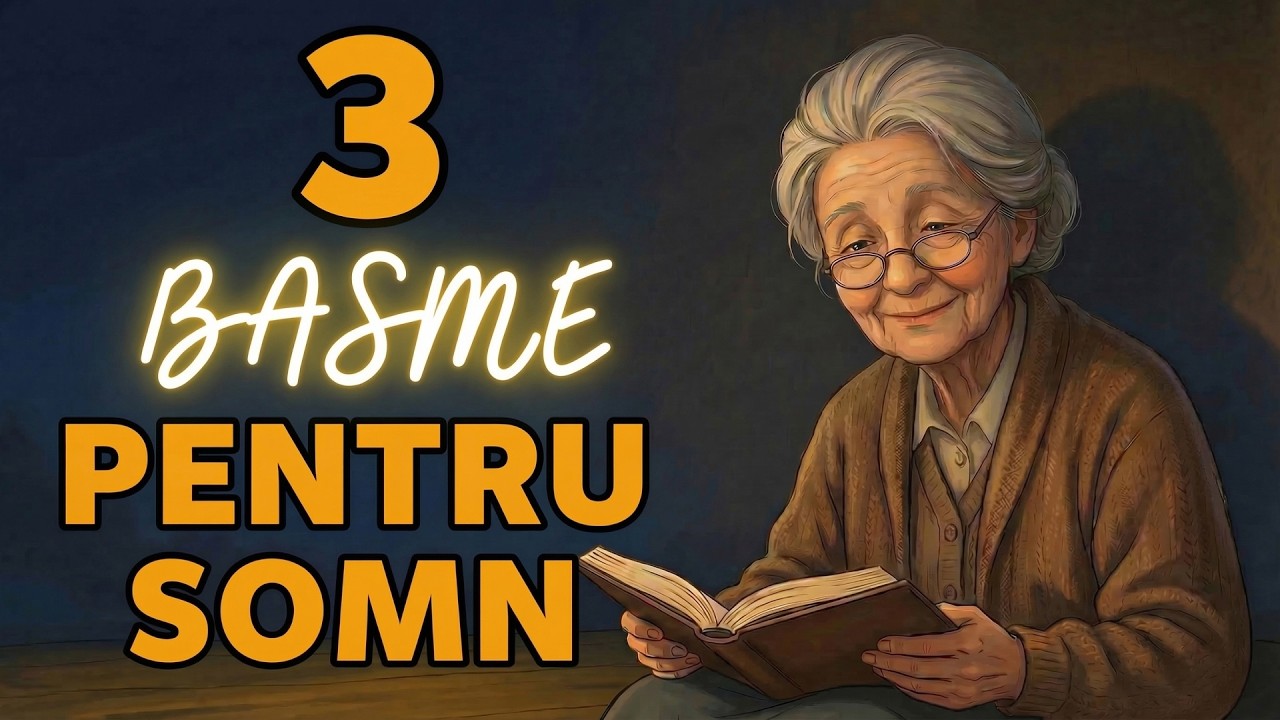 😴 3 Cele mai RELAXANTE basme pentru somn 💤 SOMN PROFUND în 5 minute