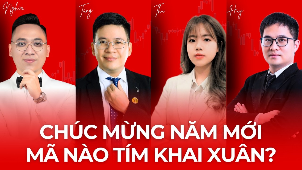 VNIndex bùng nổ năm mới! Chọn cổ phiếu nào để lấy lộc?