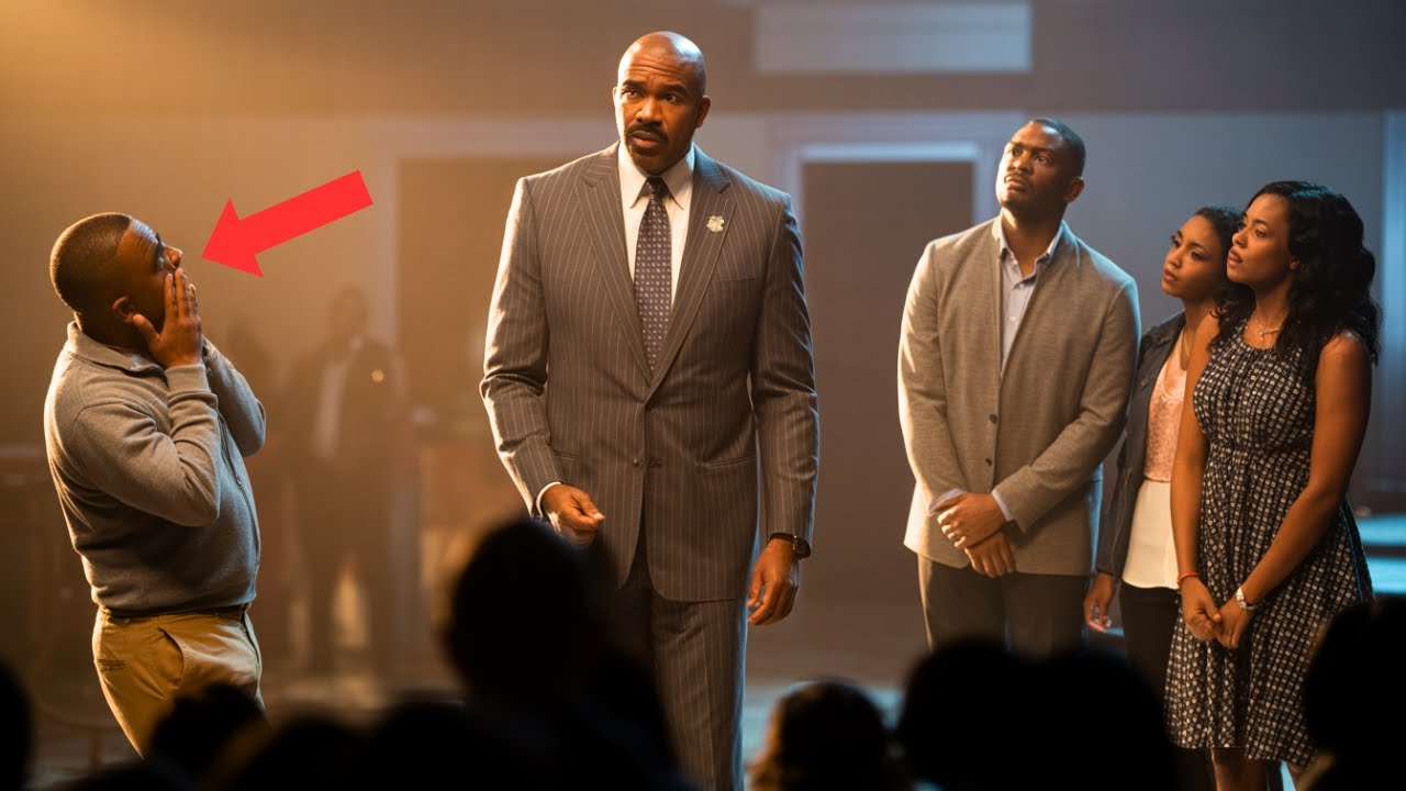 Steve Harvey DESTROYED a Racist Man Who Tried to Humiliate a Black Family — What Happened Next..