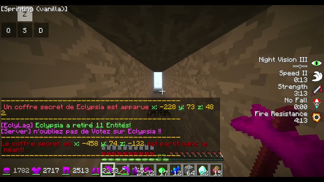 10 minutes de minage sur Eclypsia