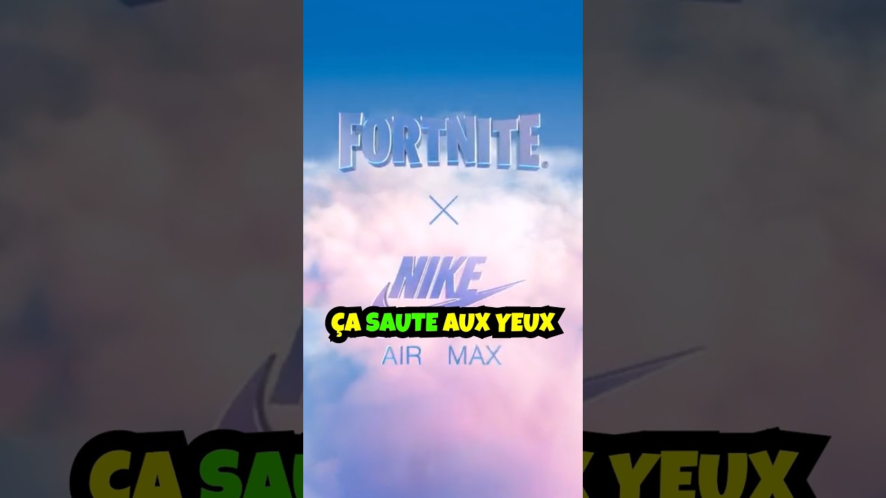 Les NFT de Nike d&eacute;barquent sur le jeu Fortnite ! #nike #fortnite #nft #crypto