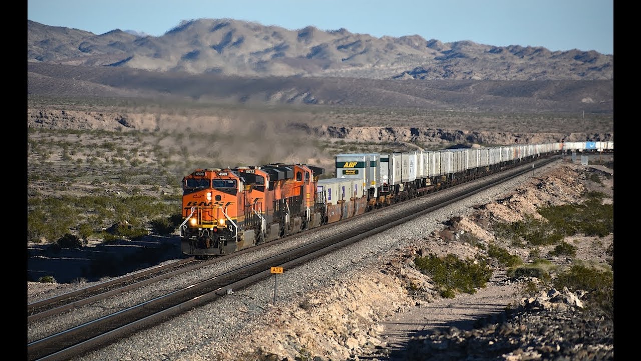 A Day on BNSF’s Needles Subdivision - Amboy to Pisgah