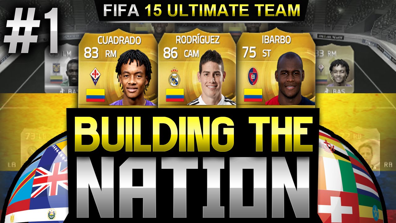 FIFA 15 Ultimate team - 100K COLOMBIAN SQUAD BUILDER FT RODRIGUEZ, CUADRADO, IBARBO & MORE!