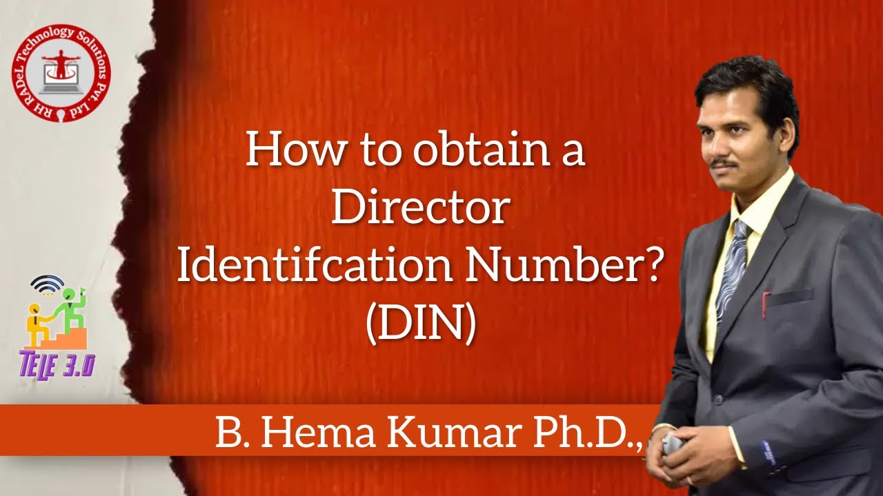How to get a DIN Number?