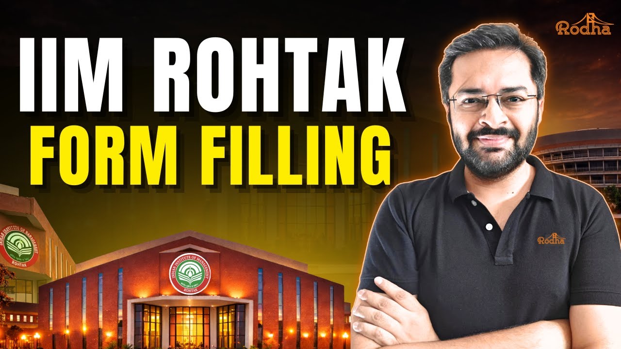 Заполнение анкеты для поступления в IIM Rohtak в 2026 году | Пошаговое руководство от Абхишека | ...