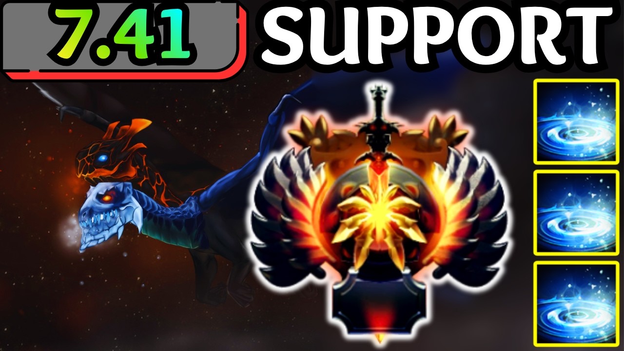 🔥 New PATCH 7.41 JAKIRO Support &mdash; Lane & Teamfight CONTROL 🔥 Dota 2 Support