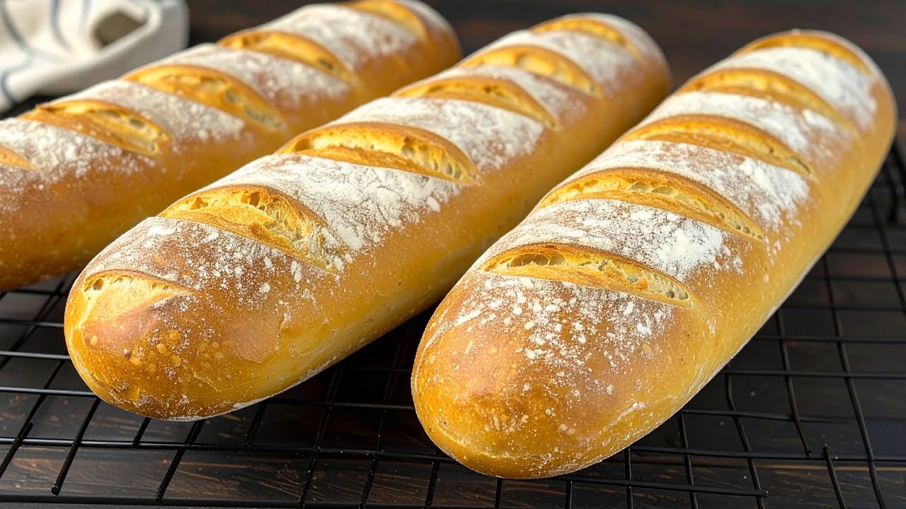 Хлеб 3 чашки! Я больше не покупаю хлеб! Тесто готово за 5 минут!