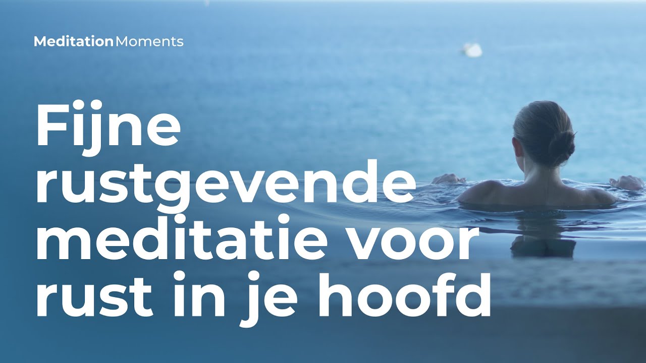 Rustgevende Meditatie | Rust in je hoofd | Meditation Moments | Michael Pilarczyk