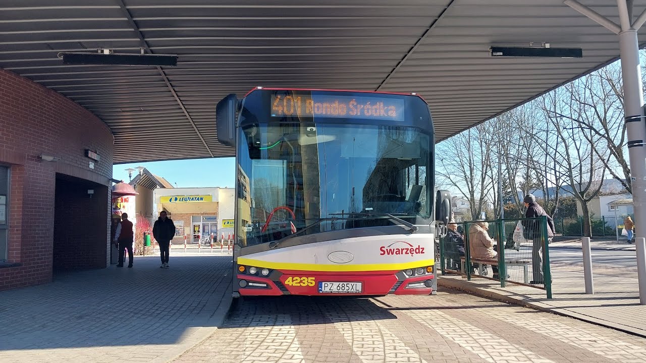 SPK Swarzędz- Solaris Urbino 18 IV #4235 - Linia 401 kierunek: Rondo Śródka