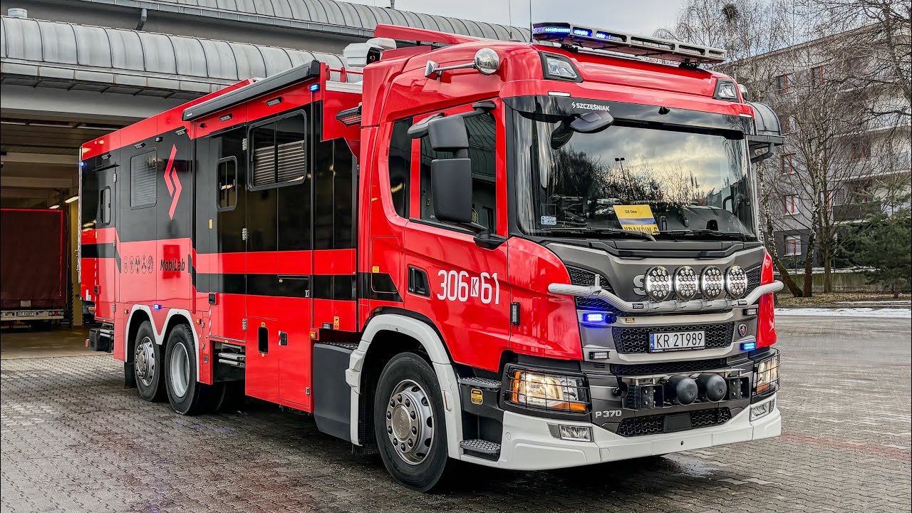 [Mobilab]Prezentacja 306[K]61 - SCRChem Scania P370/Szczęśniak - JRG 6 Kraków 