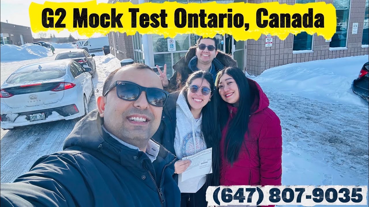 Real G2 Mock Test in Oakville 2026