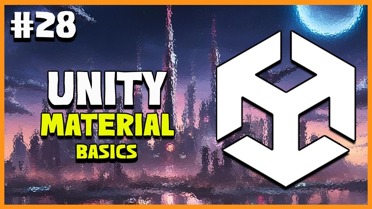 UNITY C# GAME DEVELOPMENT - Material Basics | 2025 Beginner Course | EP 28