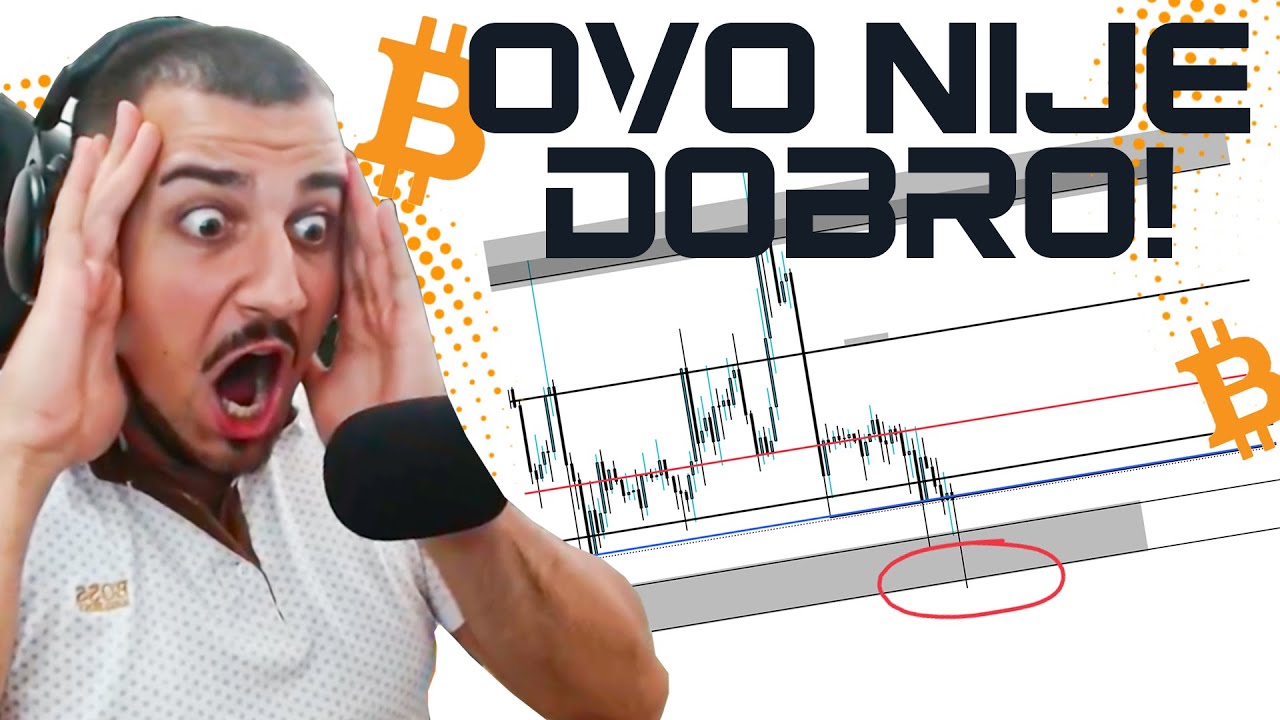 🚨BITCOIN IZGLEDA JAKO BEARISH, ALI NIJE SVE TAKO CRNO!!😱