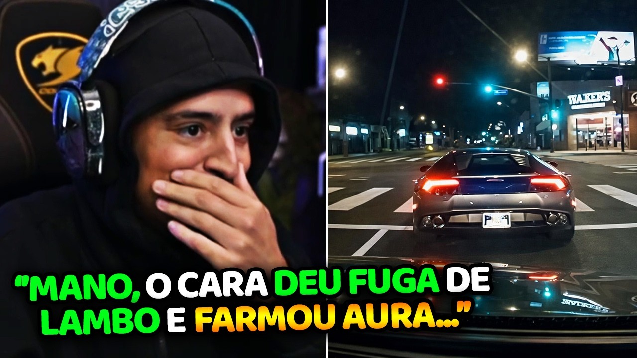 CORINGA REAGINDO às PERSEGUIÇÕES POLICIAIS com SUPERCARROS MAIS INSANOS 😱🚔🏎️