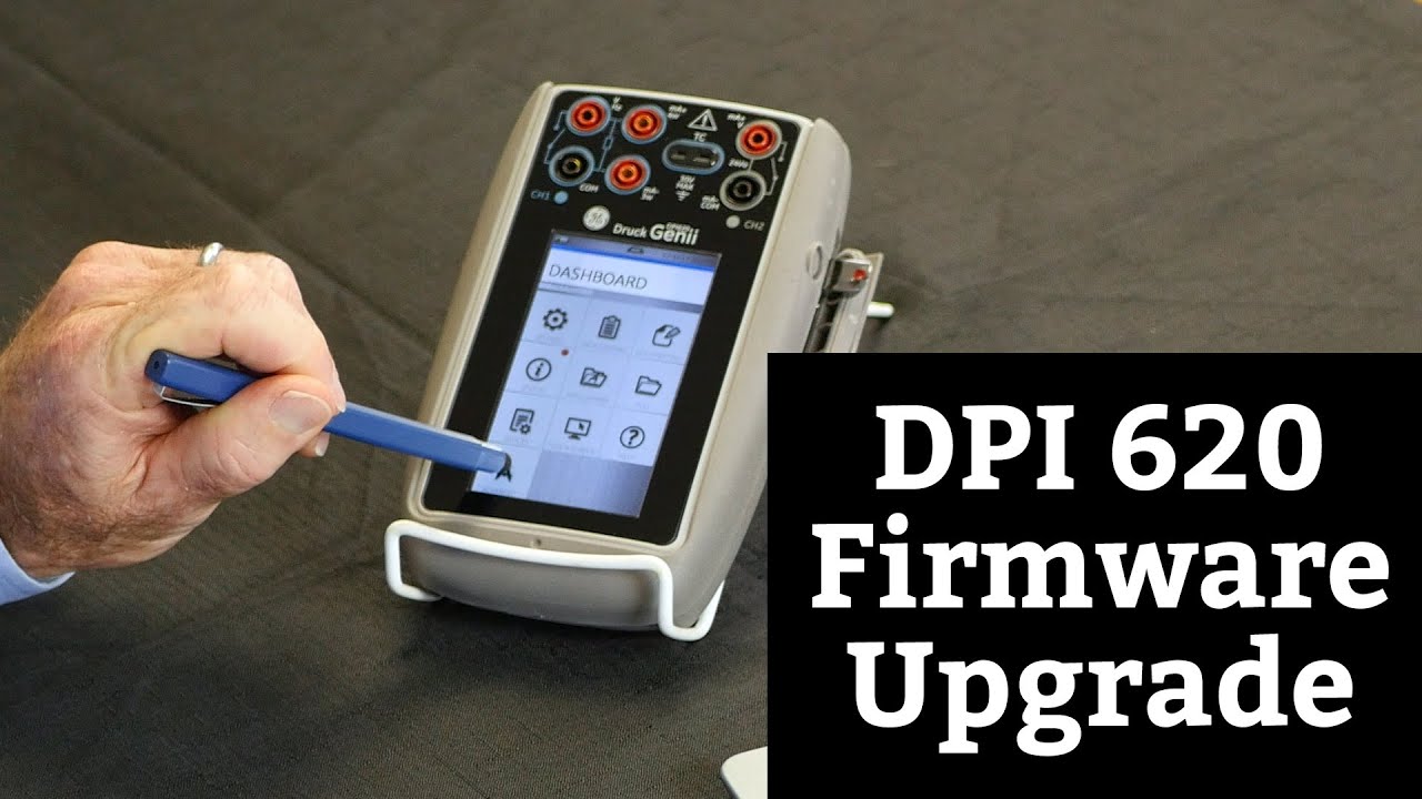 Druck DPI 620 Genii - How to Upgrade HART Drivers and Firmware