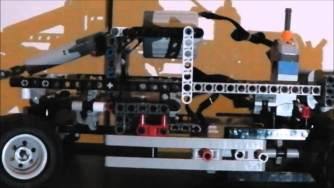 Lego Auto mit Transportfl&auml;che