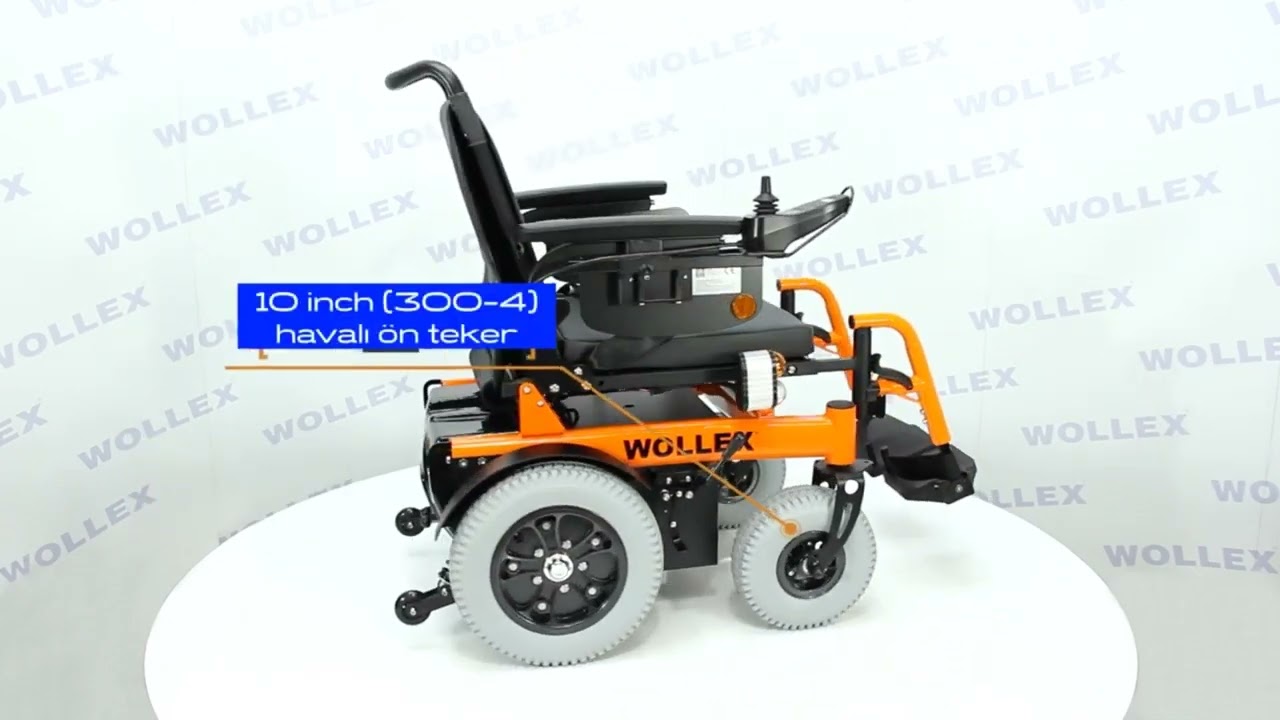 Wollex W162 Safari Akülü Tekerlekli Sandalye
