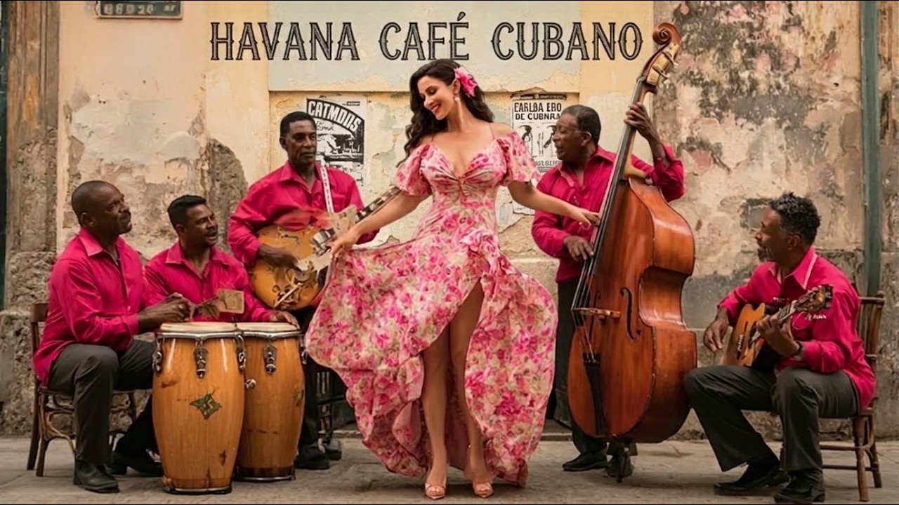 Café Cubano Nights ☕ Cuban Café Serenades & Relaxed Jazz Rhythms