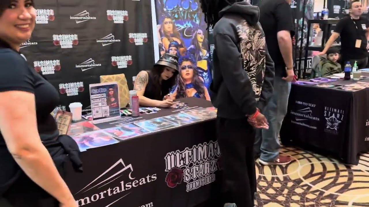 WrestleCon 2024 Tour - RARE Perry Saturn Sighting (WWE WrestleMania 40 Weekend)